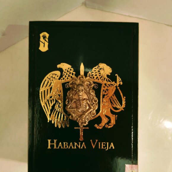 Suenos de Saundra Upcycled, Rare, Black Vieja, Cigar Box, Home Accent/ Storage - Picture 5 of 14